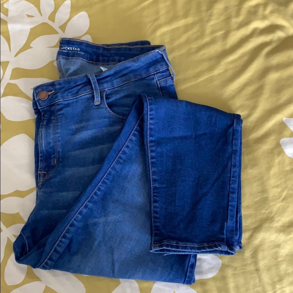 Old Navy mid-rise Rockstar skinny jeans